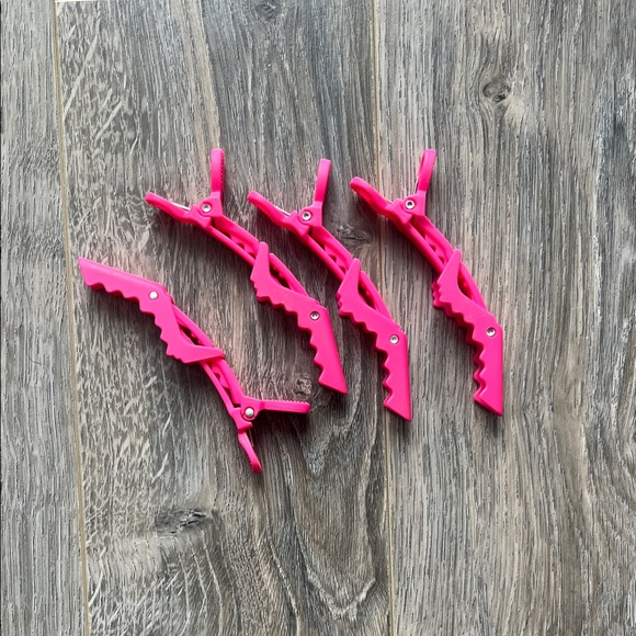 Accessories - Pink Hair Styling Clips